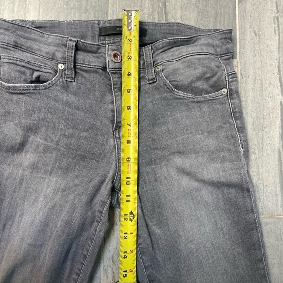 Joes The Icon Skinny Mid Rise Denim Jeans Gray Ashlie Size 25 - Picture 9 of 14